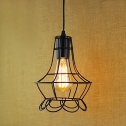Pendelleuchten Traditionell Klassisch Vintage Retro Landhaus Garage Metall