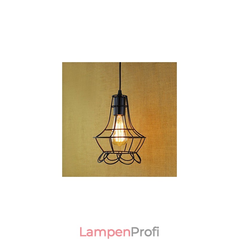Pendelleuchten Traditionell Klassisch Vintage Retro Landhaus Garage Metall