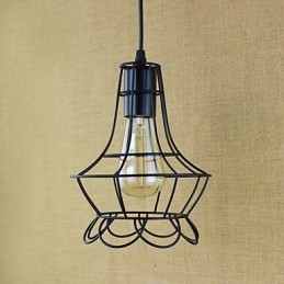 Pendelleuchten Traditionell Klassisch Vintage Retro Landhaus Garage Metall