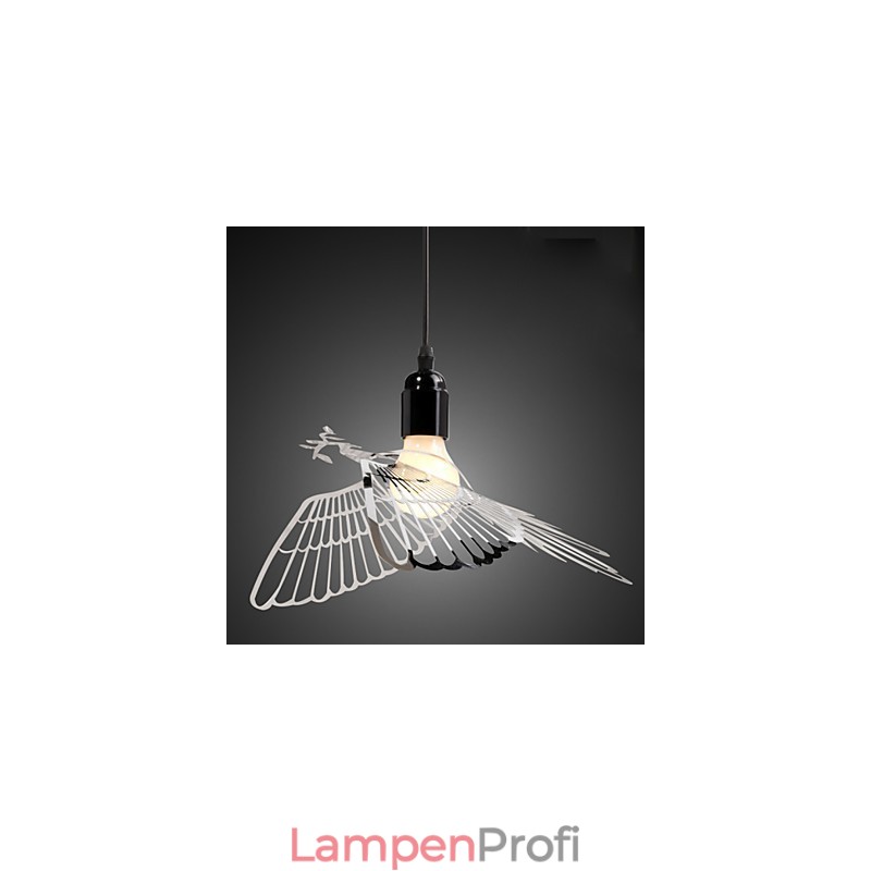 Kreative moderne Mode Dekoration Edelstahl Vogel Vogel Droplight Lampe