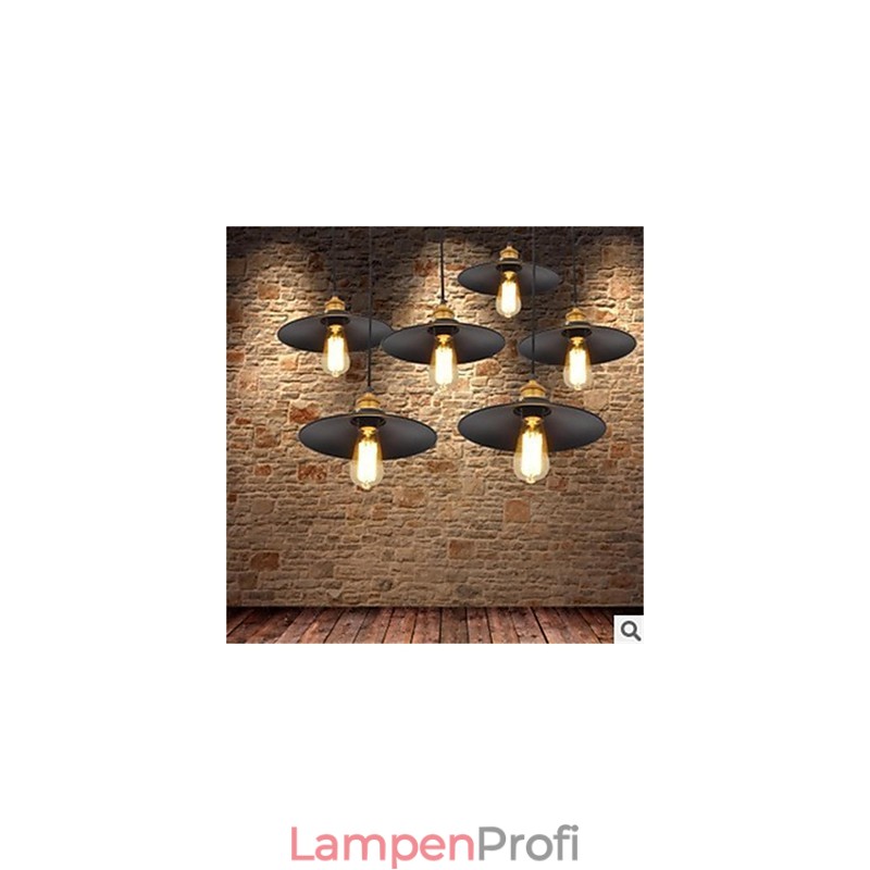 Der amerikanische minimalistische Retro 1 Eisen-Kronleuchter