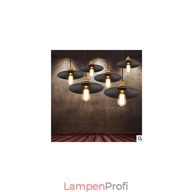 Der amerikanische minimalistische Retro 1 Eisen-Kronleuchter