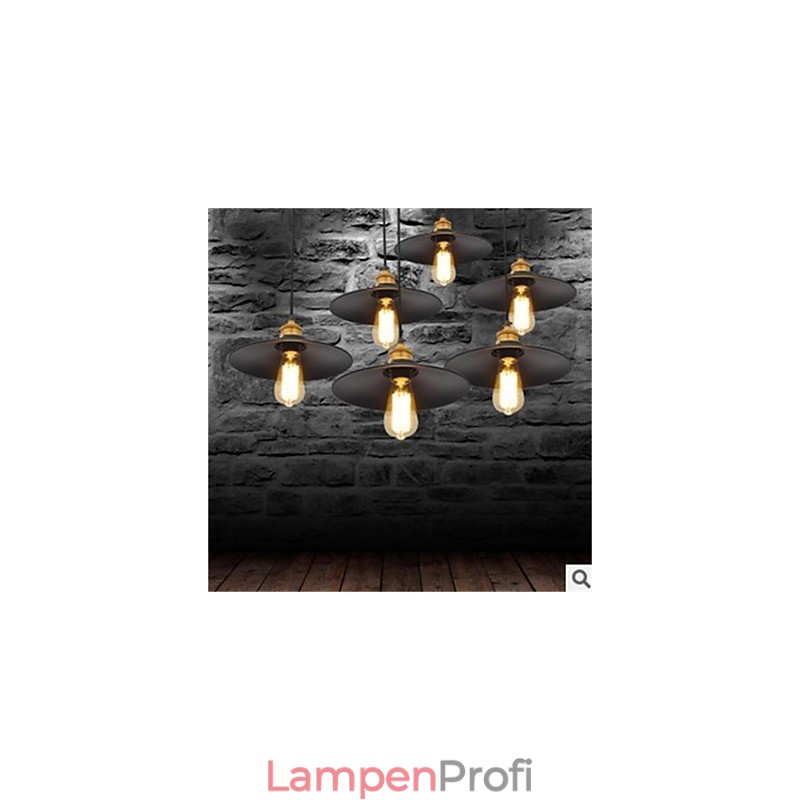 Der amerikanische minimalistische Retro 1 Eisen-Kronleuchter