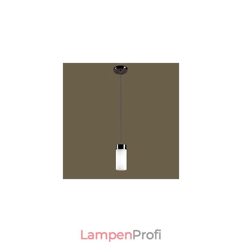 Moderne zeitgenössische Pendelleuchte aus galvanisiertem Metall