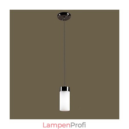 Moderne zeitgenössische Pendelleuchte aus galvanisiertem Metall