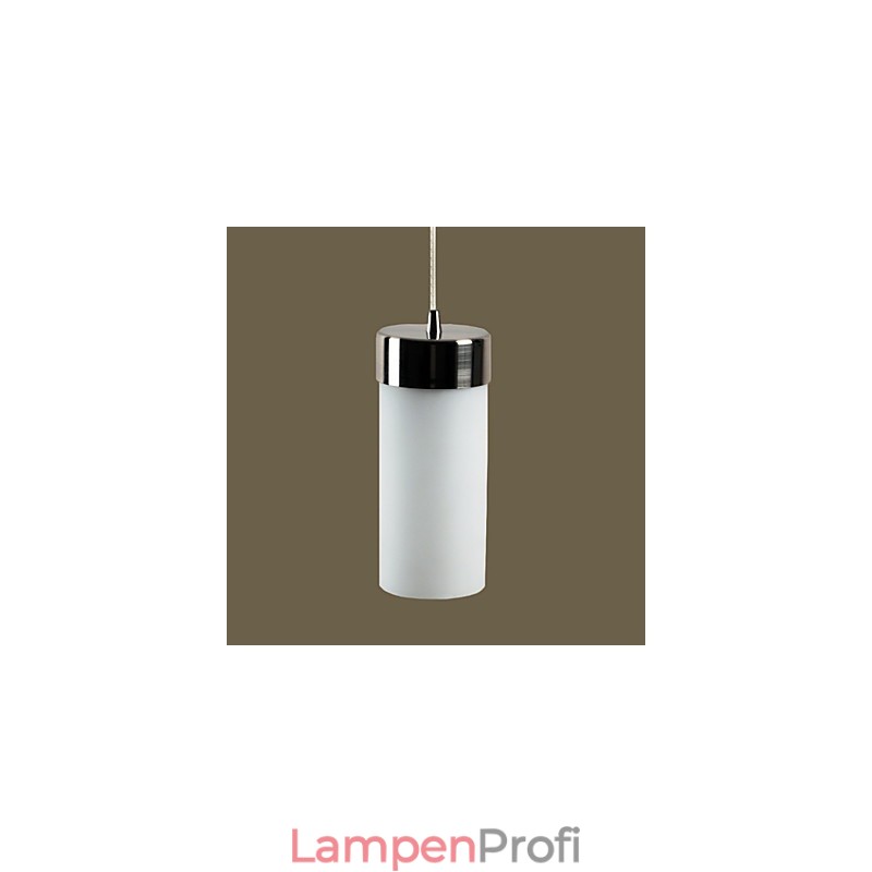 Moderne zeitgenössische Pendelleuchte aus galvanisiertem Metall