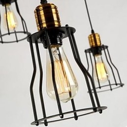 Amerikanischen Land Industrie Individualität Kreative Sitzen Sechs kleine Hob Kopf Droplight
