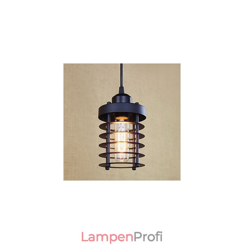 Pendelleuchten Traditionell Klassisch Vintage Retro Landhaus Garage Metall