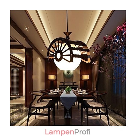 Moderner Retro-Stil der Antike für klassische Kronleuchterlampenbeleuchtung aus Holz