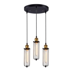 Linie Country Industrial Style Kreativer Gladiator Wiederherstellung alter Wege Einzelkopf-Droplight-Pendelleuchte