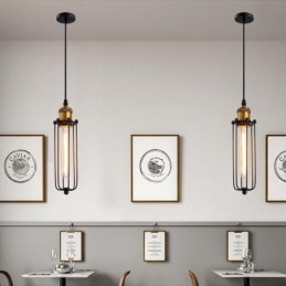 Linie Country Industrial Style Kreativer Gladiator Wiederherstellung alter Wege Einzelkopf-Droplight-Pendelleuchte