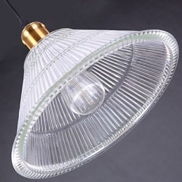 Vertraglich Amerikanischen Ländlichen Industrielle Glas Retro Droplight Falls Lampe