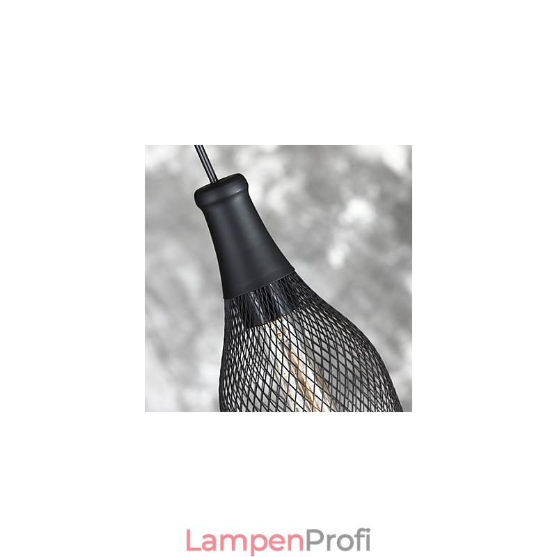 Amerikanische Loft-Vintage-Flaschen-Pendelleuchte und dekoriertes Droplight