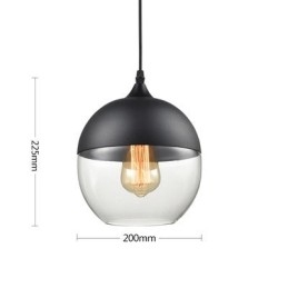 Die Kunst-Kronleuchterlampe aus Schmiedeeisen und Glas von The Nordic Creative Stair Shop