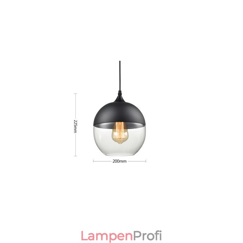 Die Kunst-Kronleuchterlampe aus Schmiedeeisen und Glas von The Nordic Creative Stair Shop