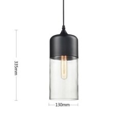 Die Kunst-Kronleuchterlampe aus Schmiedeeisen und Glas von The Nordic Creative Stair Shop