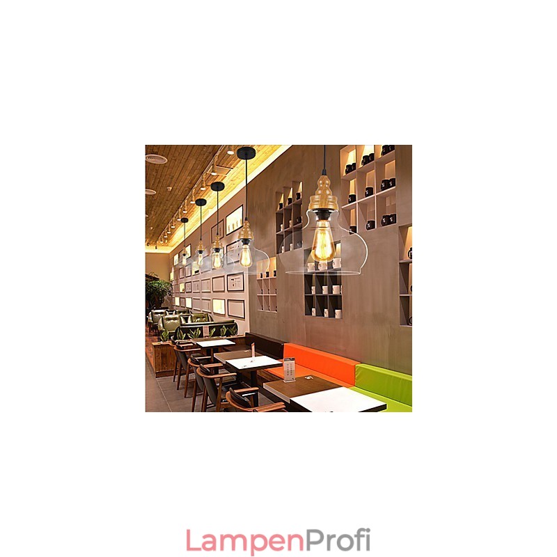 Nordamerikanische kreative Holzmaserung Kristalllampe Wiederherstellung alten Weisen Lampe Licht