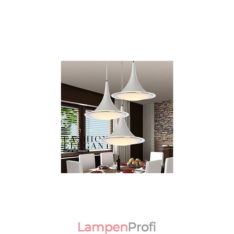 Trompete Pendelleuchte Droplight Acryl Kronleuchter