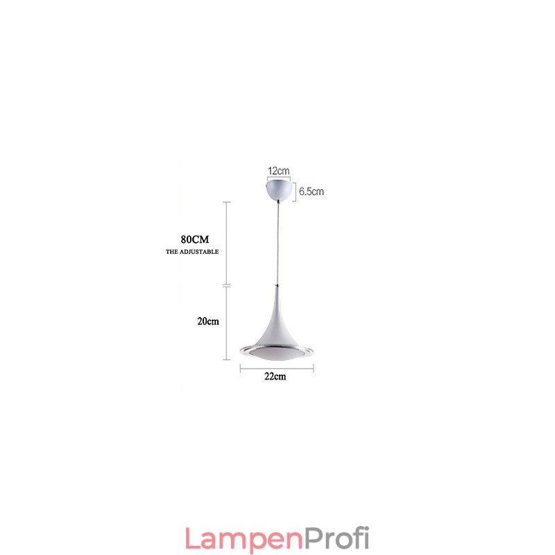 Trompete Pendelleuchte Droplight Acryl Kronleuchter