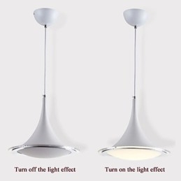 Trompete Pendelleuchte Droplight Acryl Kronleuchter
