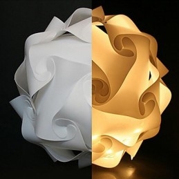 DIY Moderne Pendelleuchte Kugel 40cm