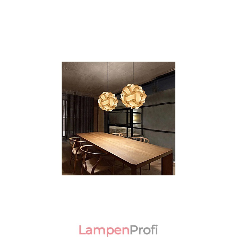 DIY Moderne Pendelleuchte Kugel 40cm