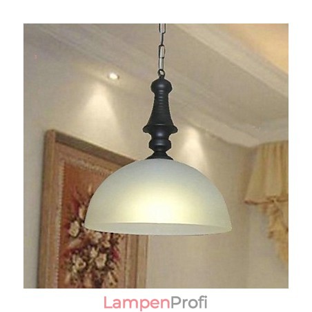 Traditionelle, klassische Pendelleuchte aus Metall im Mini-Schalen-Stil mit Malerei Traditionelle, klassische Pendelleuchte aus Metall im Mini-Schalen-Stil mit Malerei