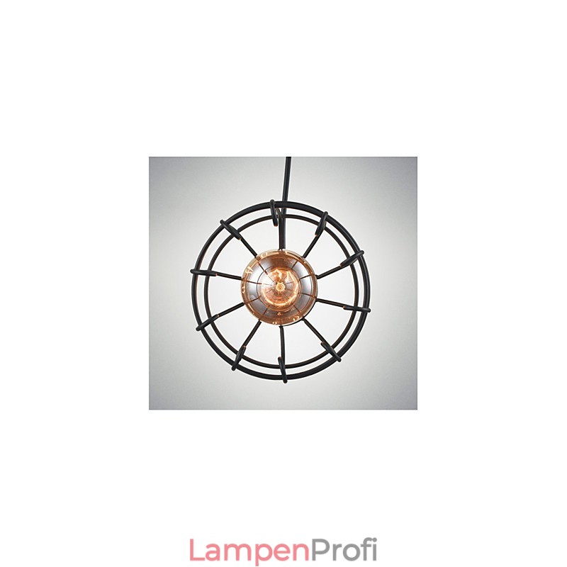 Edison Vintage Licht Anhänger Lampe Leuchte Kronleuchter Käfig Lampenschirm