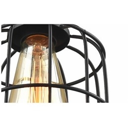 Edison Vintage Licht Anhänger Lampe Leuchte Kronleuchter Käfig Lampenschirm