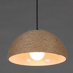 30 * Wiederherstellung alter Wege Die nordische Idee Halbkreis Kamin Hand Hanfseil Droplight