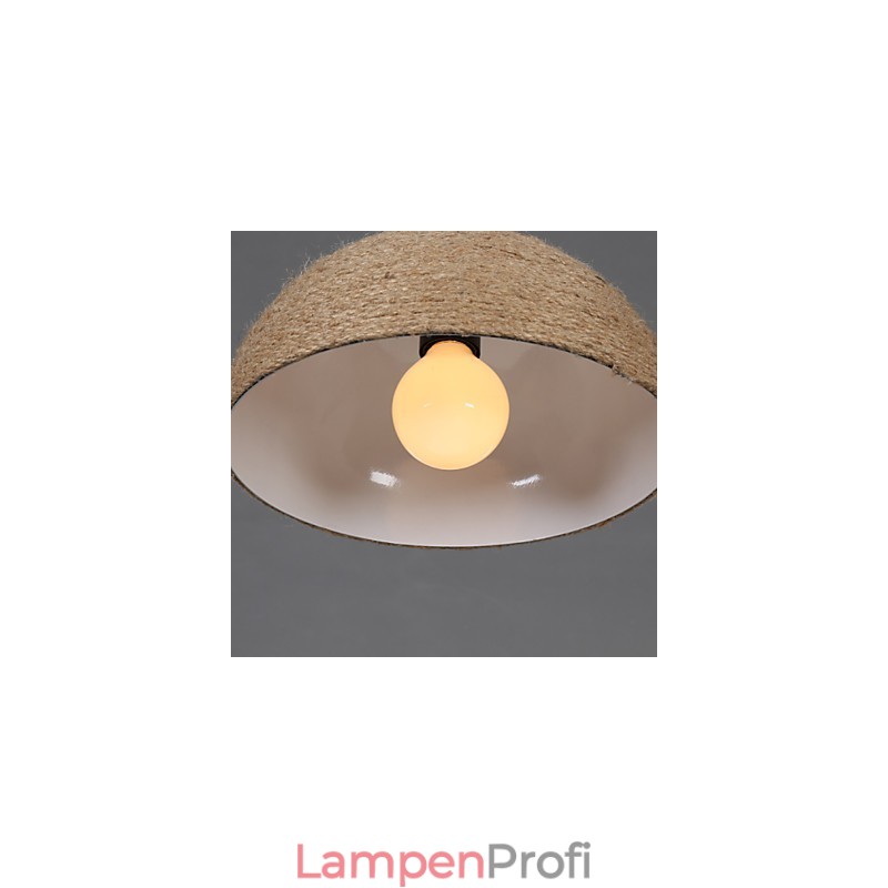 30 * Wiederherstellung alter Wege Die nordische Idee Halbkreis Kamin Hand Hanfseil Droplight
