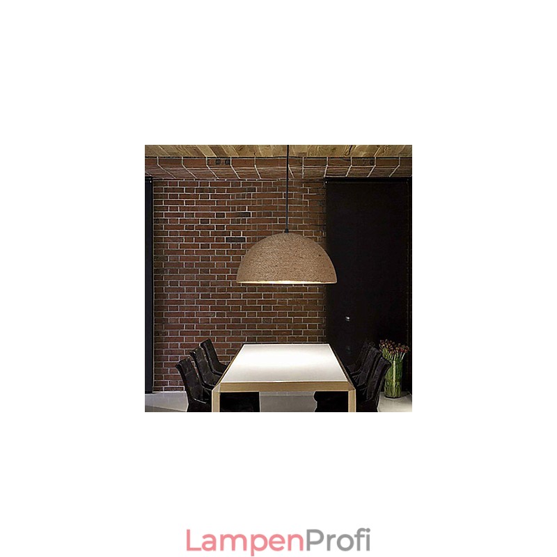 30 * Wiederherstellung alter Wege Die nordische Idee Halbkreis Kamin Hand Hanfseil Droplight