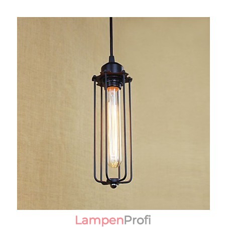 Rustikaler Kronleuchter aus Schmiedeeisen, pastorale Flöte