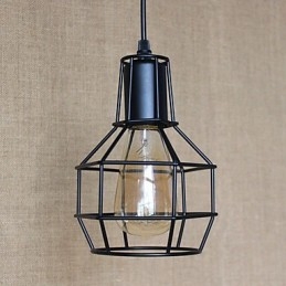 Pendelleuchten Traditionell Klassisch Vintage Retro Landhaus Garage Metall