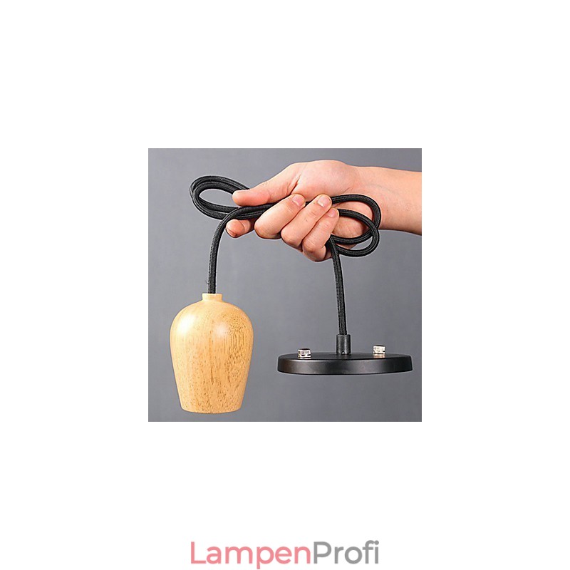 Landhaus Mini Stil Andere Holz Bambus Pendelleuchte Garage