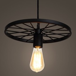 Loft Retro Pendelleuchten Amerikanischen land schmiedeeisen Kronleuchter industriellen stil