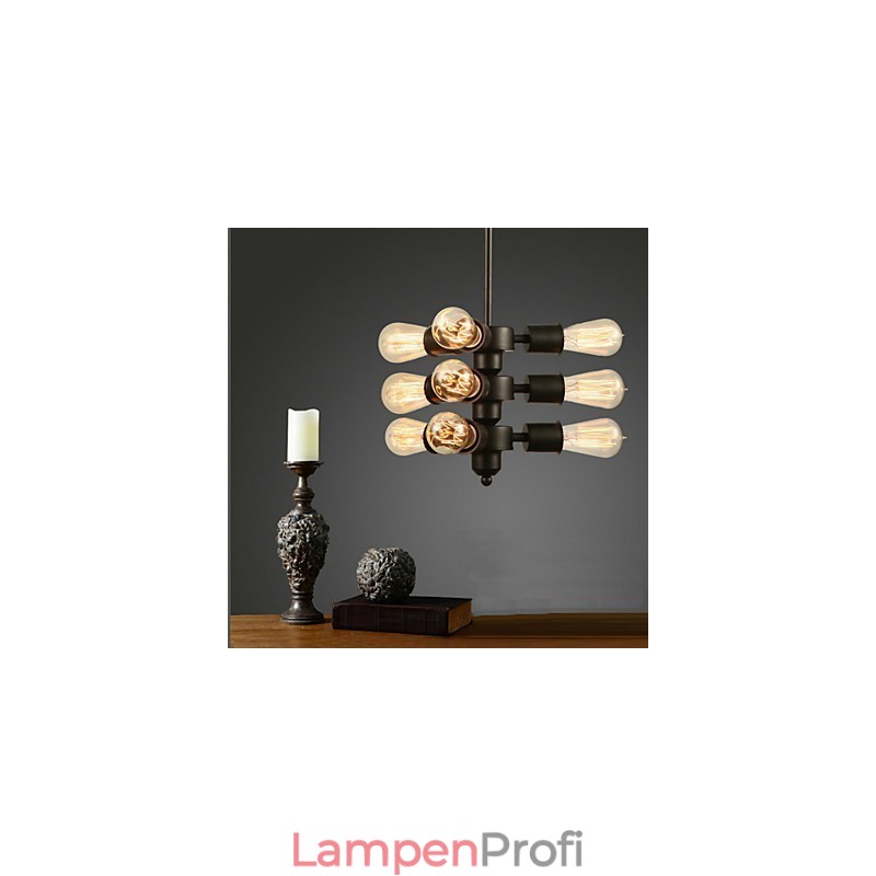 Edison Retro-Kronleuchter