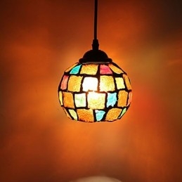 Simple Fashion Marcelo G Glas-Kronleuchter, der alte Wege Licht wiederherstellt