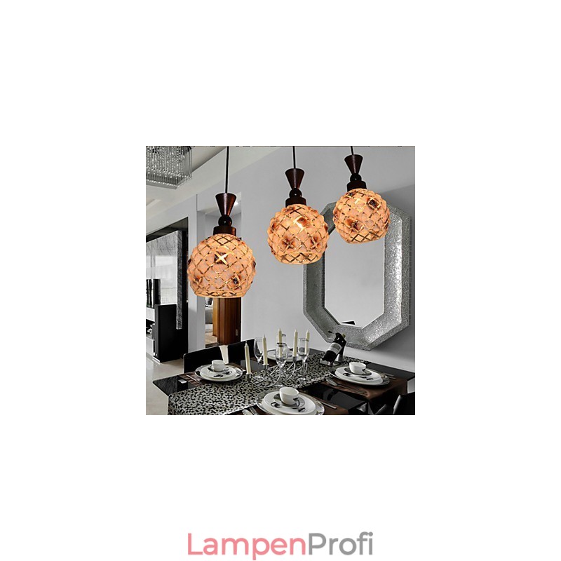 Zylindrisches Glas Gerade Einzelkopf Trommel Trommel Einfache Droplight Lampe Beleuchtung