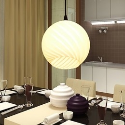 Moderne und vertraglich L Kreative Glas Mahlzeiten Kronleuchter Lampe Licht
