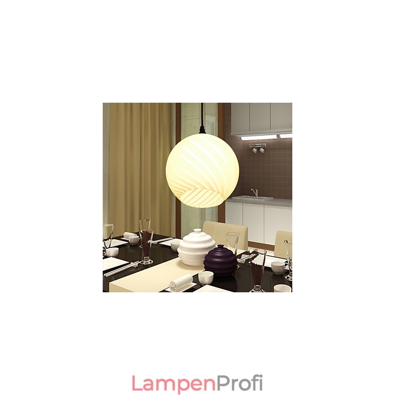 Moderne und vertraglich L Kreative Glas Mahlzeiten Kronleuchter Lampe Licht