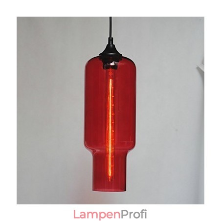 Moderne Glas-Hängeleuchte im braunen Blasen-Design Moderne Glas-Hängeleuchte im braunen Blasen-Design