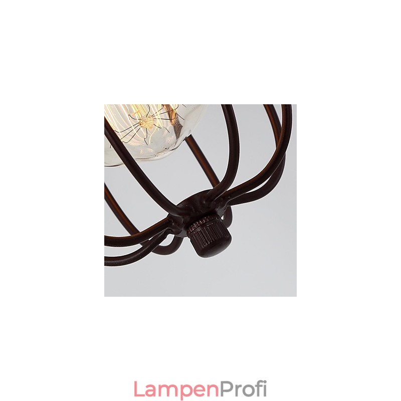 Pendelleuchte aus Metall im Mini-Stil im Vintage-Stil