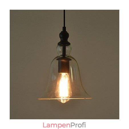 Vintage Industrieller Retro-Kronleuchter aus Glas, kreative minimalistische Nachttischlampe, klare Farbe Vintage Industrieller Retro-Kronleuchter aus Glas, kreative minimalistische Nachttischlampe, klare Farbe