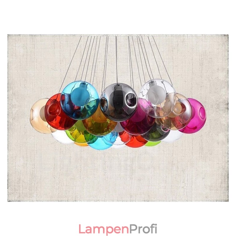 Kreative nordische Farbe, die alte Wege wiederherstellt, Goldfischglas, kreative Hängelampe aus Glas (wenn Sie mehrere Glaskugeln bestellen, wird eine Pendelleuchte mitgeliefert) (Bitte wählen Sie unten die Menge und Farbe der Glaskugel aus)