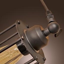 Traditionelle klassische Pendelleuchte mit Inselmalerei im Vintage-Stil