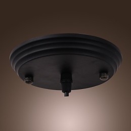 Traditionelle klassische Pendelleuchte mit Inselmalerei im Vintage-Stil