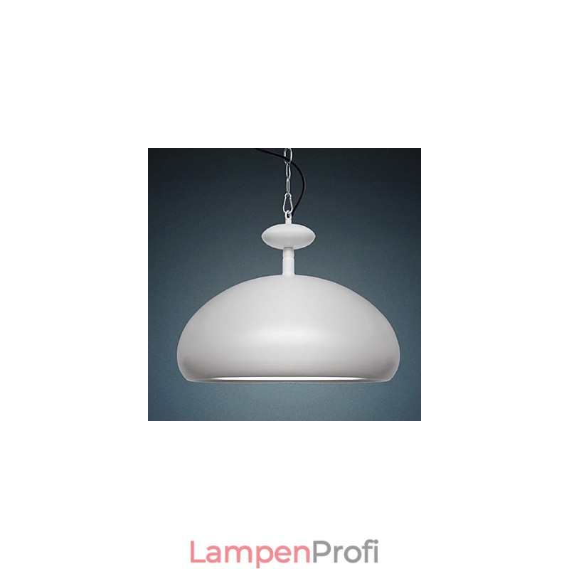 Moderne zeitgenössische Retro-Pendelleuchte mit Schalenmalerei