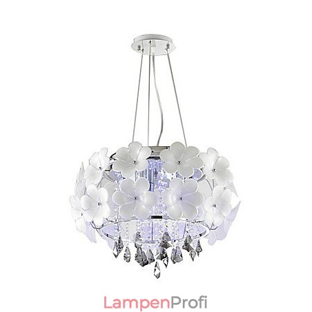 Moderne zeitgenössische Kristall-Pendelleuchte