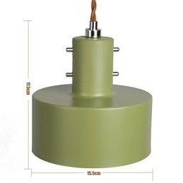 Moderne Zeitgenössische Land Mini Stil Malerei Metall Pendelleuchte Kinder